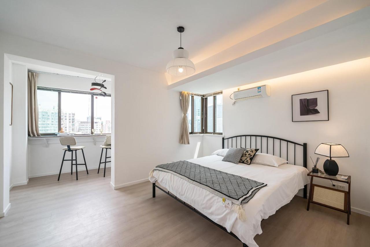 Shanghai Yi Du Apartments Downtown - Near Nanjing West Road Subway מראה חיצוני תמונה