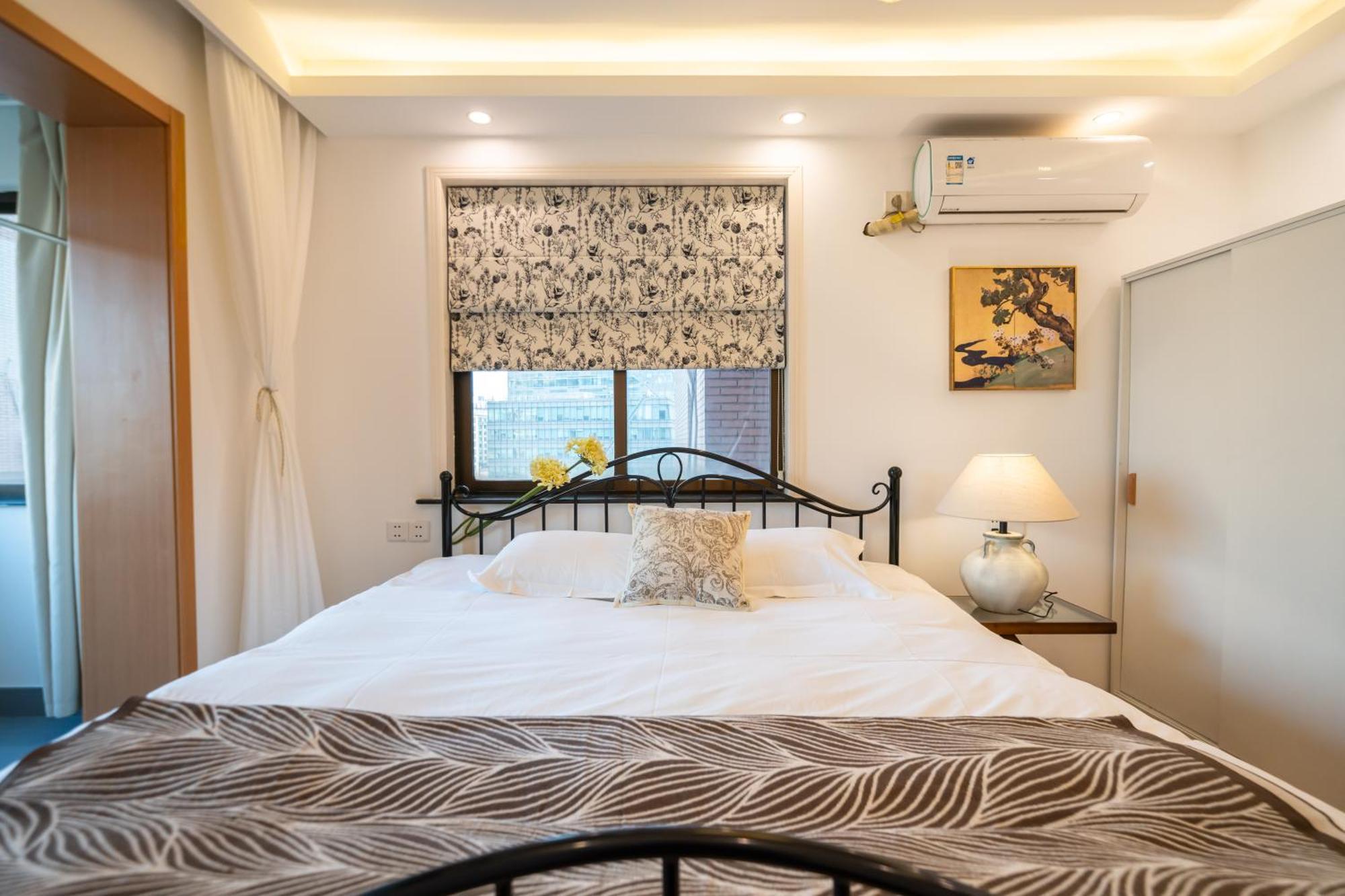 Shanghai Yi Du Apartments Downtown - Near Nanjing West Road Subway מראה חיצוני תמונה