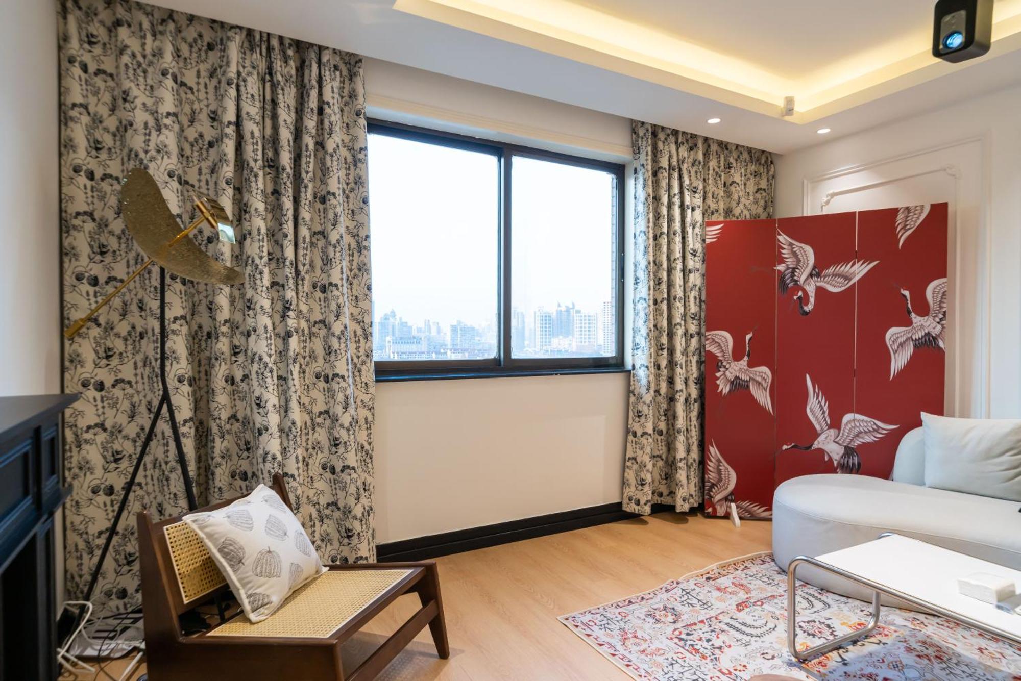 Shanghai Yi Du Apartments Downtown - Near Nanjing West Road Subway מראה חיצוני תמונה