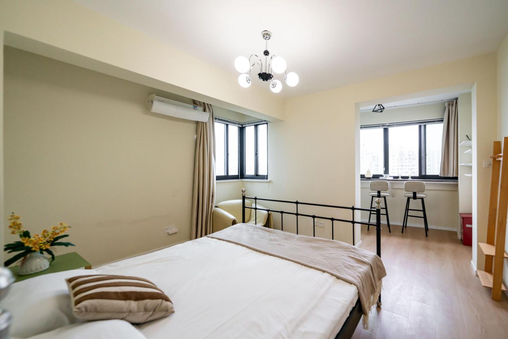 Shanghai Yi Du Apartments Downtown - Near Nanjing West Road Subway מראה חיצוני תמונה