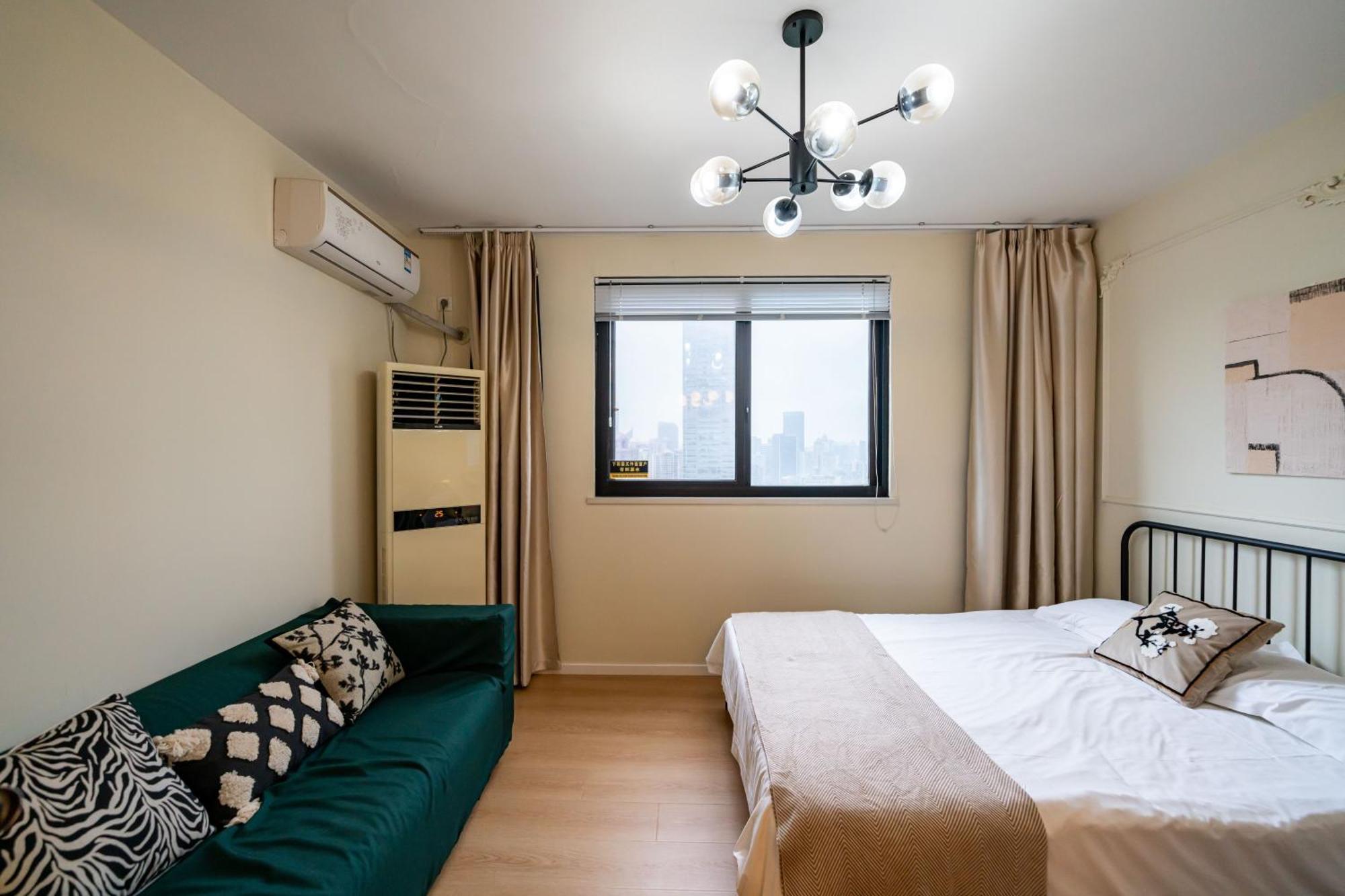 Shanghai Yi Du Apartments Downtown - Near Nanjing West Road Subway מראה חיצוני תמונה