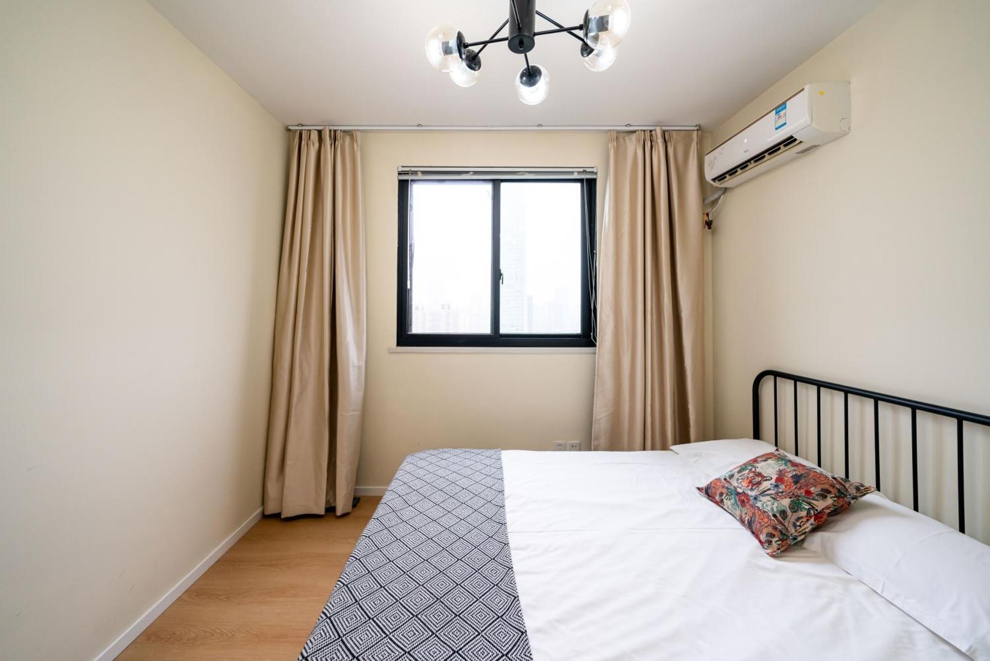 Shanghai Yi Du Apartments Downtown - Near Nanjing West Road Subway מראה חיצוני תמונה